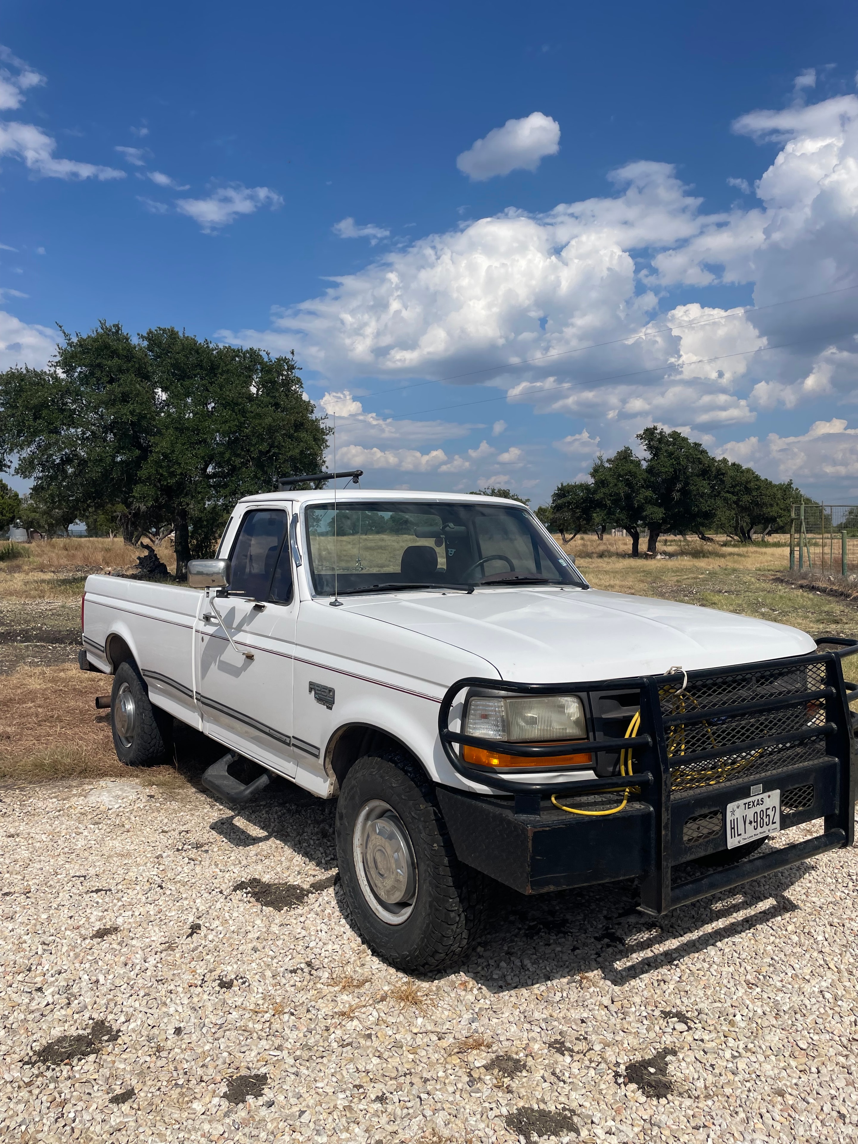 1995 Ford F-250 — front three-quarter view