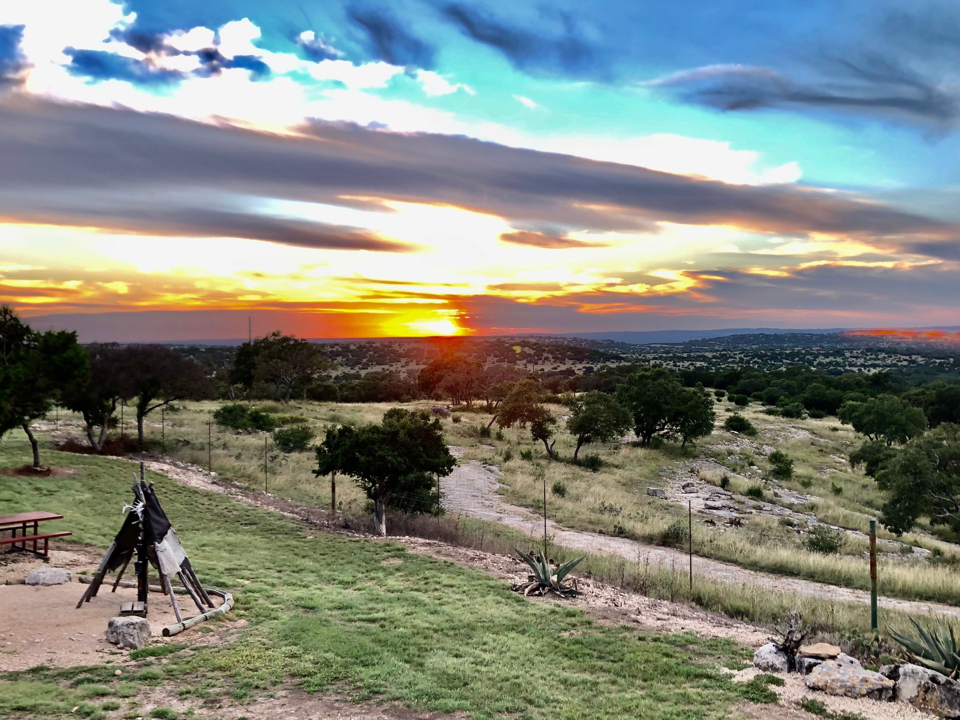 Sunset landscape